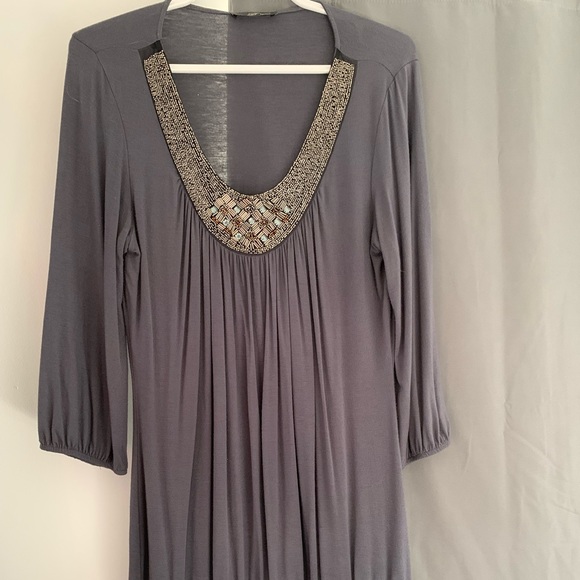 Grey Tunic top - Picture 1 of 2